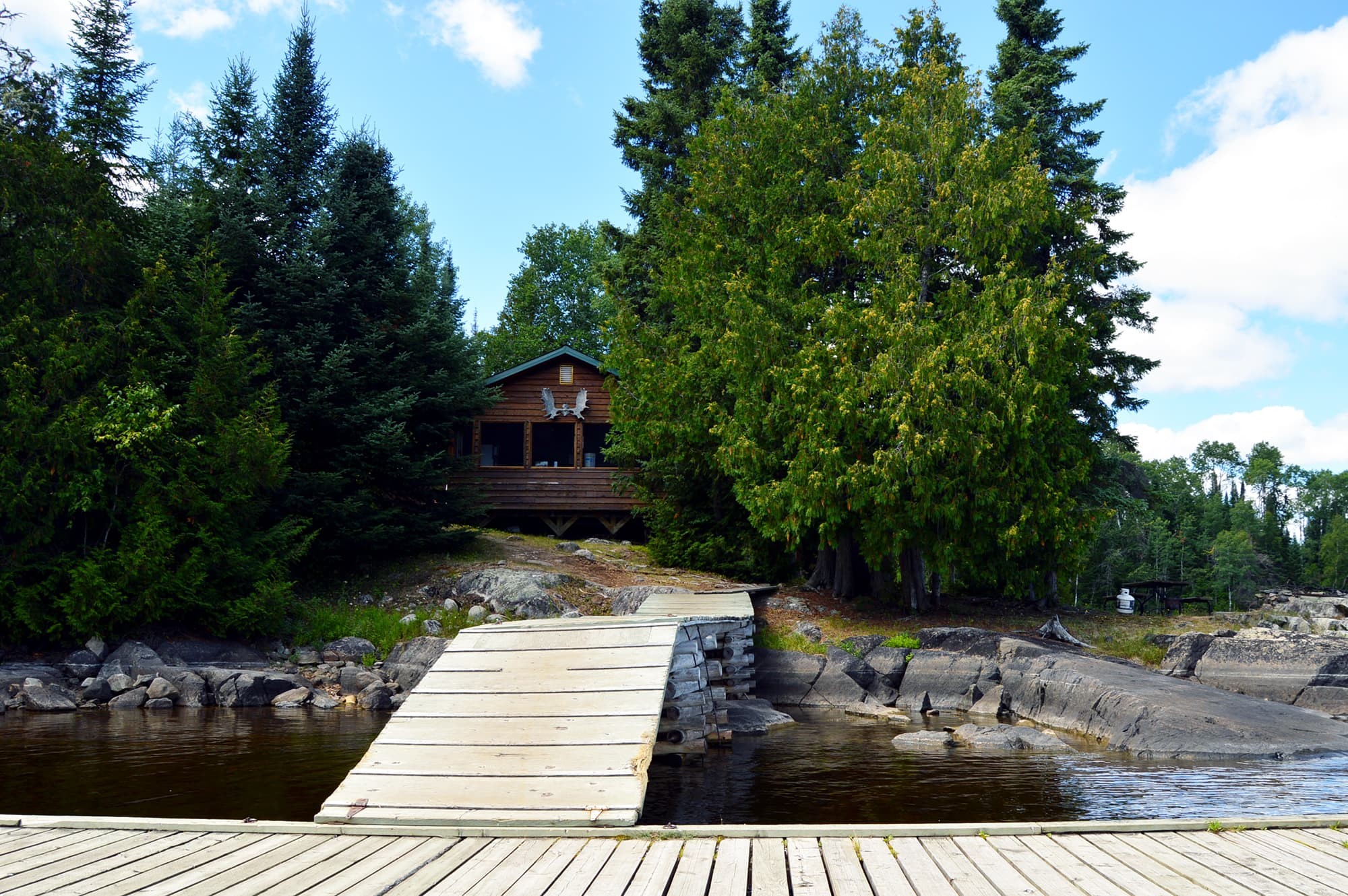 Remote Canadian Fishing at Ghost River Lodge's Outpost Cabins