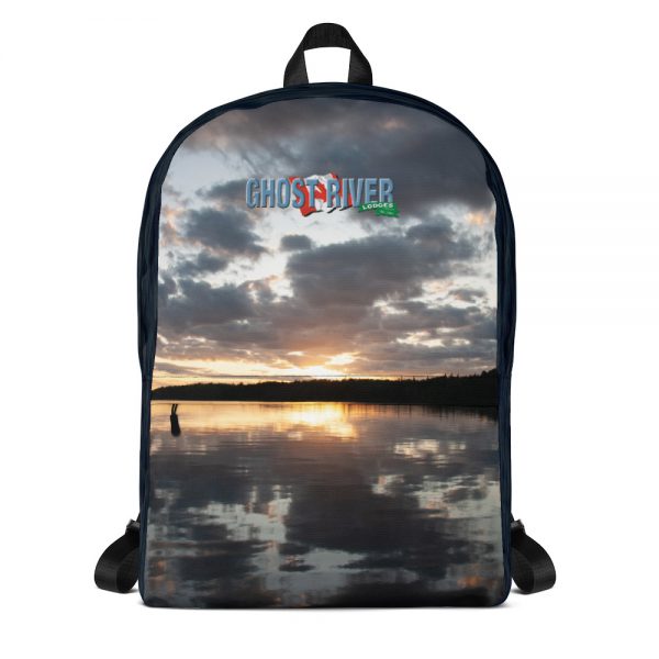Ghost River Lodges – Backpack – Sunset – Front