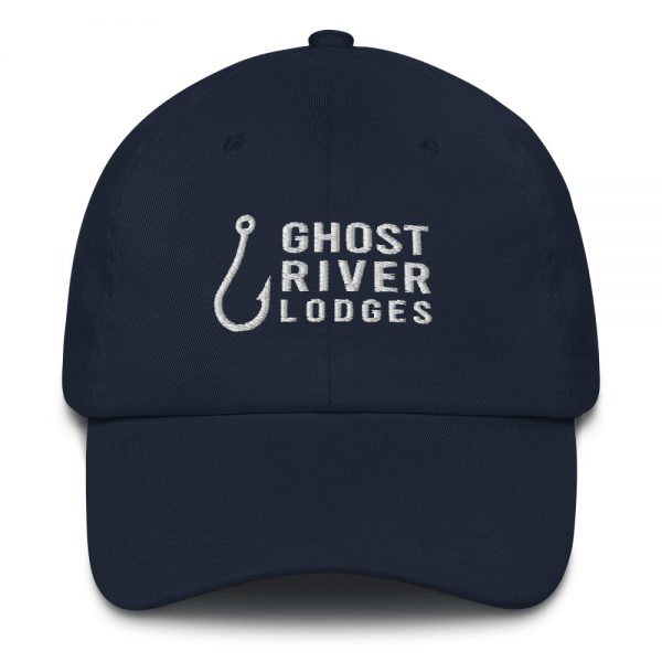 Ghost River Lodges – Dad Hat – Hook Logo – Navy