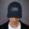 Ghost River Lodges – Dad Hat – Hook Logo – Navy – Male Model